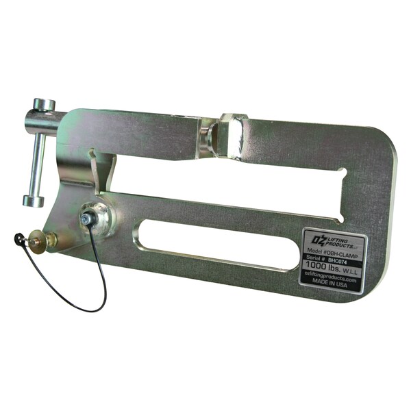 Oz Lifting Products 500/1000 lb Builder's Hoist Clamp OBHCLAMP Zoro
